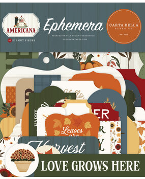 Carta Bella Americana Ephemera (CBA454024)