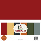 Carta Bella Americana 12x12 Inch Coordination Solids Paper Pack (CBA454015)