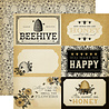 Carta Bella PRE-ORDER Honey Bee 12x12 Inch Collection Kit (CBHB450016) Carta Bella PRE-ORDER Honey Bee 12x12 Inch Collection Kit (CBHB450016)
