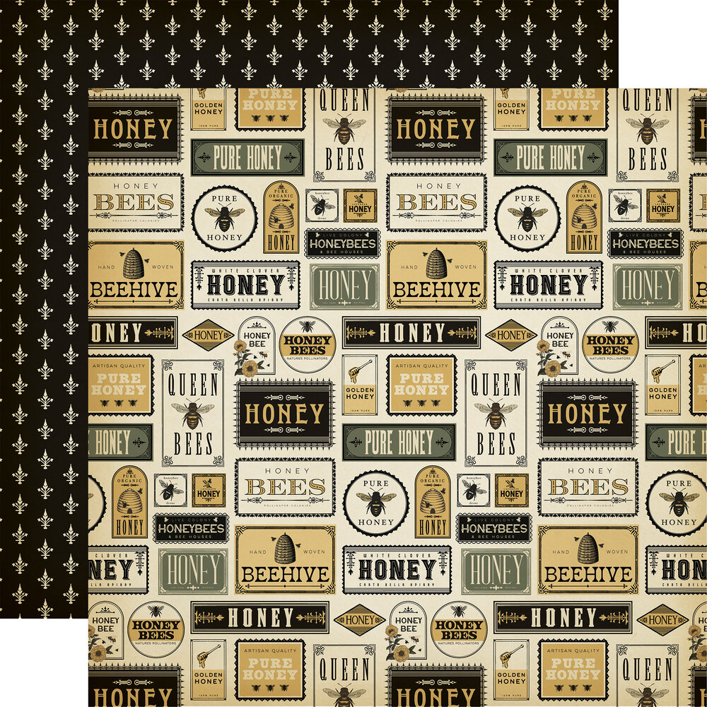 Carta Bella Honey Bee 12x12 Inch Collection Kit (CBHB450016) Carta Bella Honey Bee 12x12 Inch Collection Kit (CBHB450016)