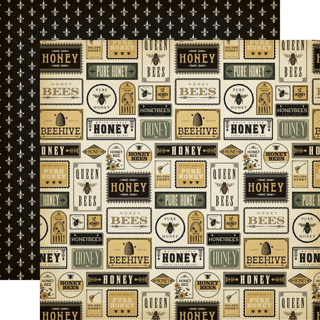 Carta Bella Honey Bee 12x12 Inch Collection Kit (CBHB450016) Carta Bella Honey Bee 12x12 Inch Collection Kit (CBHB450016)