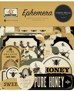 Carta Bella Honey Bee Ephemera (CBHB450024)