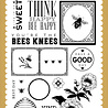 Carta Bella PRE-ORDER Honey Bee Clear Stamps Think Happy (CBHB450042) Carta Bella PRE-ORDER Honey Bee Clear Stamps Think Happy (CBHB450042)