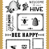 Carta Bella PRE-ORDER Honey Bee Clear Stamps Welcome To Our Hive (CBHB450043) Carta Bella PRE-ORDER Honey Bee Clear Stamps Welcome To Our Hive (CBHB450043)