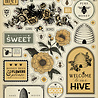 Carta Bella PRE-ORDER Honey Bee 6x13 Inch Chipboard Accents (CBHB450021) Carta Bella PRE-ORDER Honey Bee 6x13 Inch Chipboard Accents (CBHB450021)