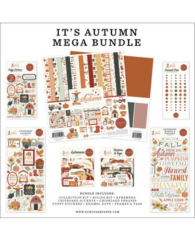 Carta Bella It's Autumn 12x12 Inch Mega Bundle (CBIA452050)