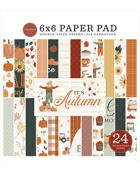 Carta Bella It's Autumn 6x6 Inch Paper Pad (CBIA452023) Carta Bella It's Autumn 6x6 Inch Paper Pad (CBIA452023)