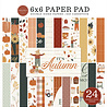 Carta Bella PRE-ORDER It's Autumn 6x6 Inch Paper Pad (CBIA452023) Carta Bella PRE-ORDER It's Autumn 6x6 Inch Paper Pad (CBIA452023)