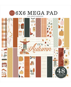Carta Bella It's Autumn 6x6 Inch Mega Pad (CBIA452031) Carta Bella It's Autumn 6x6 Inch Mega Pad (CBIA452031)