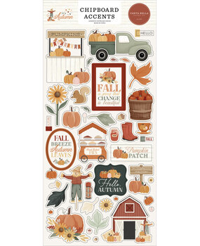 Carta Bella It's Autumn 6x13 Inch Chipboard Accents (CBIA452021)