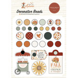 Carta Bella It's Autumn Adhesive Brads (CBIA452020)