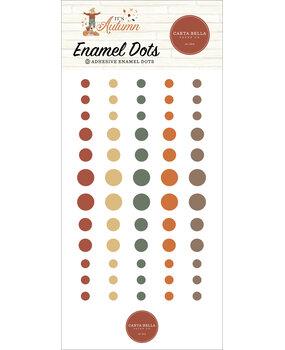 Carta Bella It's Autumn Enamel Dots (CBIA452028) Carta Bella It's Autumn Enamel Dots (CBIA452028)