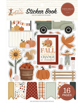 Carta Bella It's Autumn Sticker Book (CBIA452029)