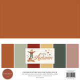 Carta Bella It's Autumn 12x12 Inch Coordination Solids Paper Pack (CBIA452015)