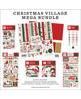 Carta Bella Christmas Village 12x12 Inch Mega Bundle (CBCV458050) Carta Bella Christmas Village 12x12 Inch Mega Bundle (CBCV458050)