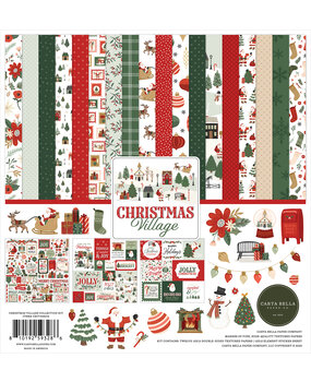 Carta Bella Christmas Village 12x12 Inch Collection Kit (CBCV458016) Carta Bella Christmas Village 12x12 Inch Collection Kit (CBCV458016)