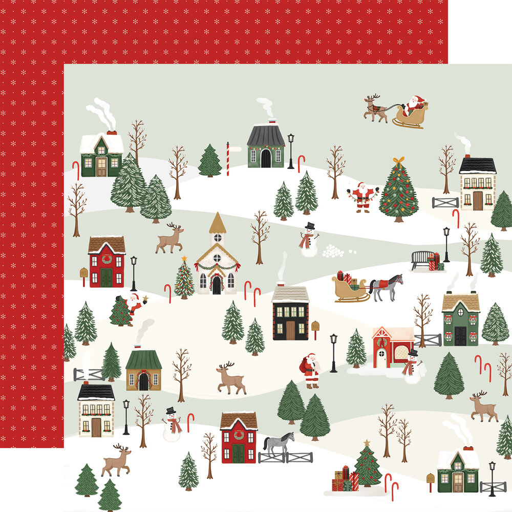 Carta Bella Christmas Village 12x12 Inch Collection Kit (CBCV458016) Carta Bella Christmas Village 12x12 Inch Collection Kit (CBCV458016)