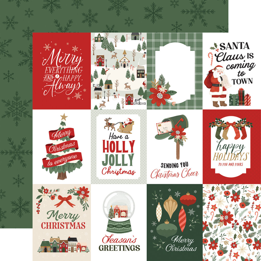 Carta Bella Christmas Village 12x12 Inch Collection Kit (CBCV458016) Carta Bella Christmas Village 12x12 Inch Collection Kit (CBCV458016)