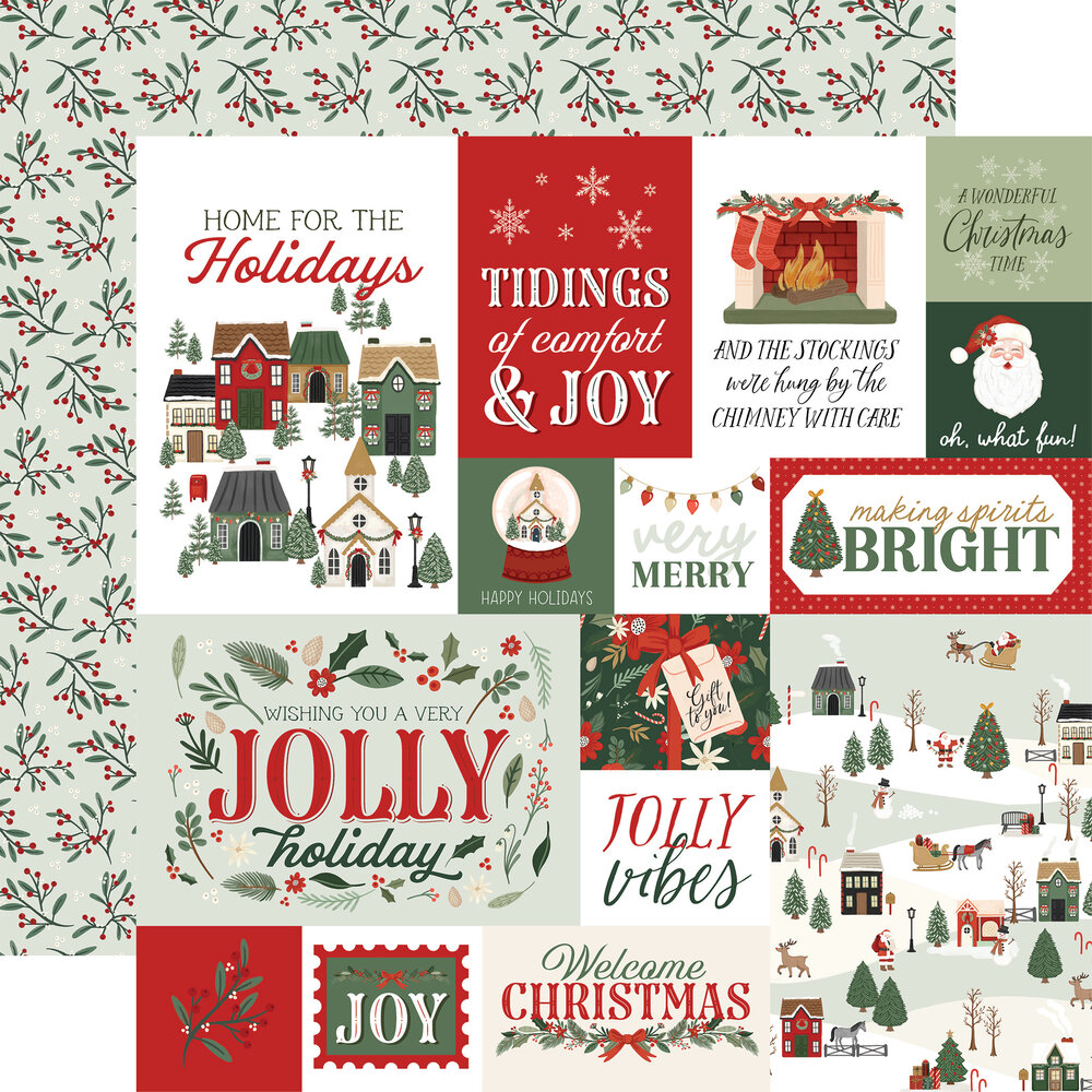 Carta Bella Christmas Village 12x12 Inch Collection Kit (CBCV458016) Carta Bella Christmas Village 12x12 Inch Collection Kit (CBCV458016)