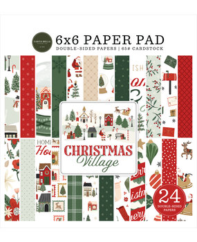 Carta Bella Christmas Village 6x6 Inch Paper Pad (CBCV458023) Carta Bella Christmas Village 6x6 Inch Paper Pad (CBCV458023)