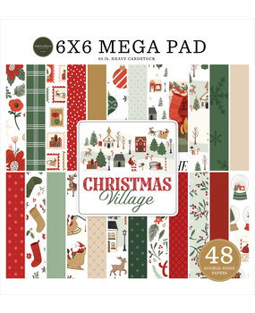 Carta Bella Christmas Village 6x6 Inch Mega Pad (CBCV458031) Carta Bella Christmas Village 6x6 Inch Mega Pad (CBCV458031)