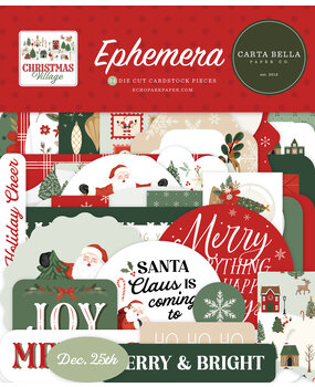 Carta Bella Christmas Village Ephemera (CBCV458024)