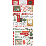 Carta Bella Christmas Village 6x13 Inch Chipboard Words & Phrases (CBCV458022)