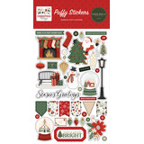Carta Bella Christmas Village Puffy Stickers (CBCV458066)