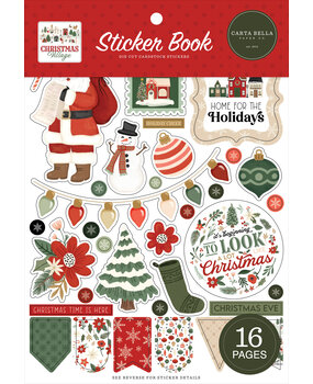 Carta Bella Christmas Village Sticker Book (CBCV458029) Carta Bella Christmas Village Sticker Book (CBCV458029)