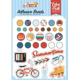 Echo Park Summer Break Adhesive Brads (SBR426020)