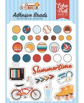 Echo Park Summer Break Adhesive Brads (SBR426020) Echo Park Summer Break Adhesive Brads (SBR426020)
