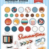Echo Park Summer Break Adhesive Brads (SBR426020) Echo Park Summer Break Adhesive Brads (SBR426020)