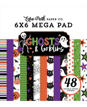 Echo Park Ghosts And Goblins 6x6 Inch Mega Pad (GG451031) Echo Park Ghosts And Goblins 6x6 Inch Mega Pad (GG451031)