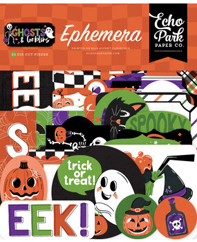 Echo Park Ghosts And Goblins Ephemera (GG451024) Echo Park Ghosts And Goblins Ephemera (GG451024)