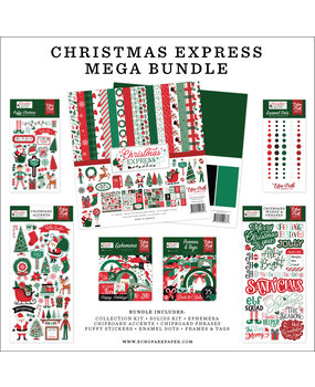 Echo Park Christmas Express 12x12 Inch Mega Bundle (SCE455050)