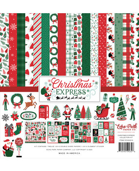Echo Park Christmas Express 12x12 Inch Collection Kit (SCE455016)