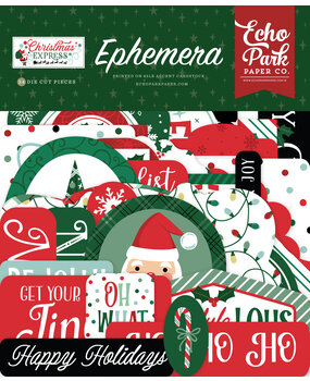Echo Park Christmas Express Ephemera (SCE455024) Echo Park Christmas Express Ephemera (SCE455024)