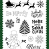 Echo Park PRE-ORDER Christmas Express Clear Stamp Here Comes Santa Claus (SCE455045) Echo Park PRE-ORDER Christmas Express Clear Stamp Here Comes Santa Claus (SCE455045)