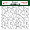 Echo Park PRE-ORDER Christmas Express Stencil Santa Claus Swirls (SCE455034) Echo Park PRE-ORDER Christmas Express Stencil Santa Claus Swirls (SCE455034)