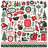 Echo Park PRE-ORDER Christmas Express 12x12 Inch Element Sticker (SCE455014) Echo Park PRE-ORDER Christmas Express 12x12 Inch Element Sticker (SCE455014)
