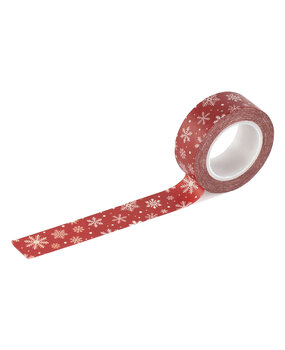 Echo Park Christmas Express Washi Tape So Very Merry Red Snowflakes (SCE455026) Echo Park Christmas Express Washi Tape So Very Merry Red Snowflakes (SCE455026)