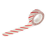 Echo Park Christmas Express Washi Tape Candy Cane Diagonal Stripe (SCE455027)