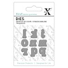 Xcut Mini Dies (9pcs) - Serif Alpha 2 (XCU 503646) (OUTLET) Xcut Mini Dies (9pcs) - Serif Alpha 2 (XCU 503646) (OUTLET)
