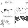 The Crafter's Workshop Happy Wheelbarrow 5,5x4,25 Inch Layered Stencil (TCW6020) (OUTLET) The Crafter's Workshop Happy Wheelbarrow 5,5x4,25 Inch Layered Stencil (TCW6020) (OUTLET)