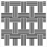 The Crafter's Workshop Basketweave 6x6 Inch Stencil (TCW961s) (OUTLET) The Crafter's Workshop Basketweave 6x6 Inch Stencil (TCW961s) (OUTLET)