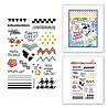 Stampendous! Geo Prints FransFormer Clear Stamps (STP-178) (OUTLET) Stampendous! Geo Prints FransFormer Clear Stamps (STP-178) (OUTLET)