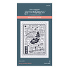 Spellbinders Merry Christmas World Press Plate (BP-070) (OUTLET) Spellbinders Merry Christmas World Press Plate (BP-070) (OUTLET)