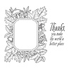 Spellbinders Autumn Thanks Frame Press Plate (BP-083) (OUTLET) Spellbinders Autumn Thanks Frame Press Plate (BP-083) (OUTLET)