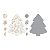 Spellbinders Blooming Tree Glimmer Hot Foil Plate & Die (GLP-350) (OUTLET) Spellbinders Blooming Tree Glimmer Hot Foil Plate & Die (GLP-350) (OUTLET)