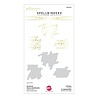 Spellbinders Seahorse Kisses Sentiments Glimmer Hot Foil Plate & Die Set (GLP-372) (OUTLET) Spellbinders Seahorse Kisses Sentiments Glimmer Hot Foil Plate & Die Set (GLP-372) (OUTLET)